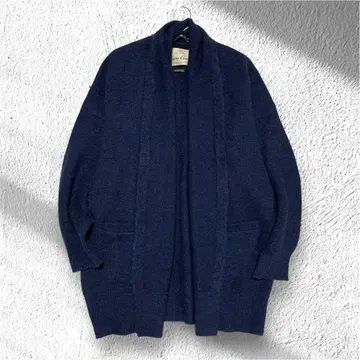 [나노 유니버스] 가디건 울 혼방 버튼리스 포켓 있음 긴팔 36