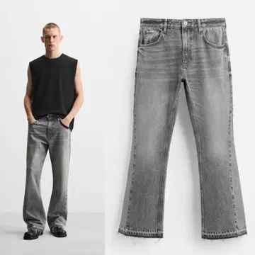 ZARA 플레어 데님 청바지