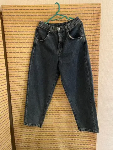 하이웨스트 스트레이트 데님 팬츠 M 사이즈