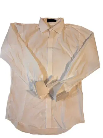 드레스 셔츠 긴팔 결혼식 L 사이즈 턱시도 거의 미사용