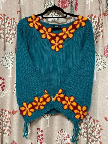 로데오 크라운 크로셰 니트