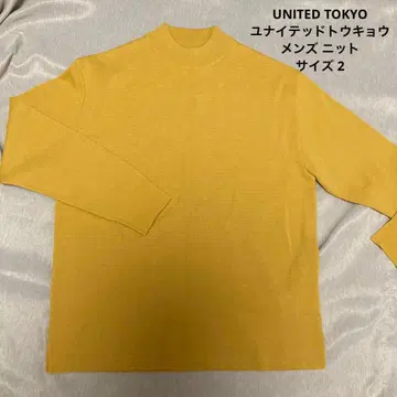 메(1)유나이티드 도쿄 남성용 밀라노 리브 모크넥 니트 스웨터 2