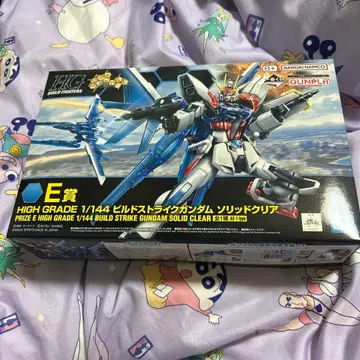 제일복권 E상 빌드 스트라이크 건담 솔리드 클리어