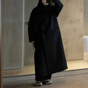 CITYSHOP 더블 멜튼 코트