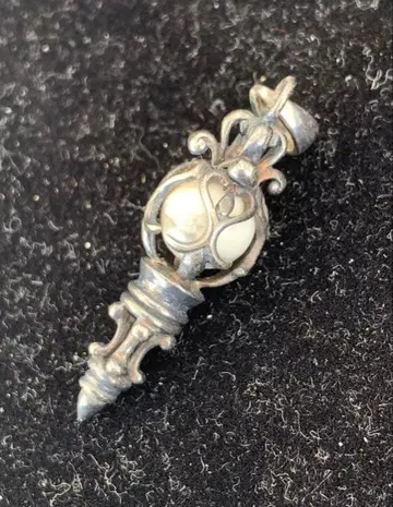 빈티지 디자인 실버 탑