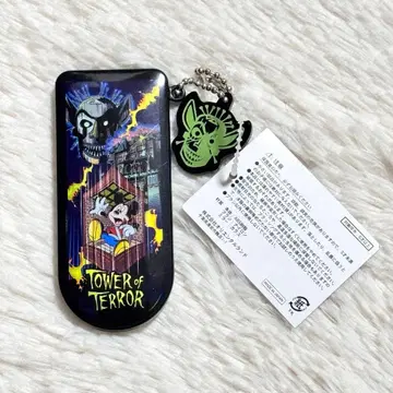 [미사용 새상품] 타워 오브 테러 에티켓 거울 도쿄디즈니씨 한정판