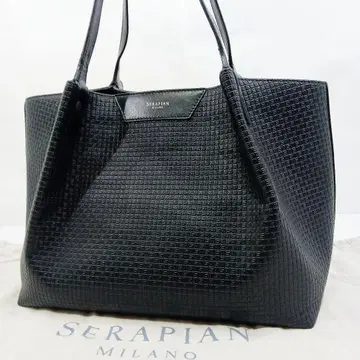 [컨디션 최상] 세라피안 토트백 스테판 A4 가능 어깨걸이 블랙