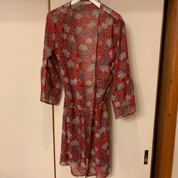 CIAOPANIC 시스루 꽃무늬 롱 원피스