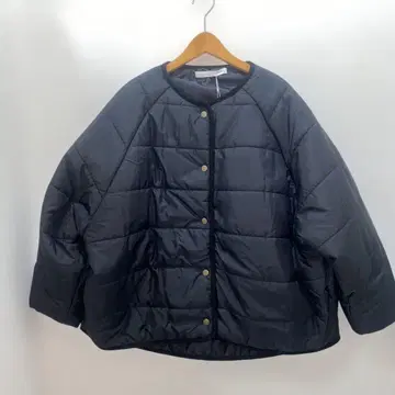 루피리안 블랙 오버 사이즈 퀼팅 자켓 새상품