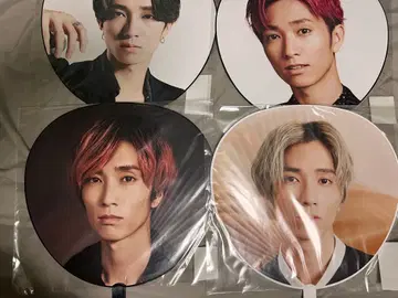 SixTONES 다나카 쥬리 부채 4점 세트