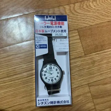 시티즌 Q&Q 아날로그 손목시계 H062-003