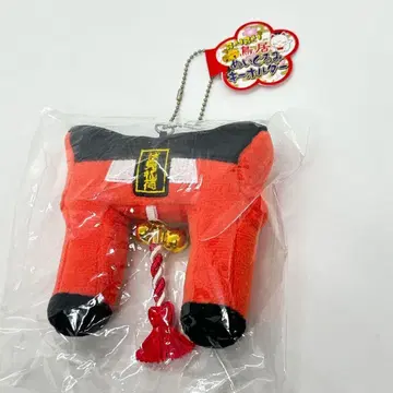 [ 미개봉 새상품 ] 후리후리 토리이 봉제 인형 키링 후시미 이나리