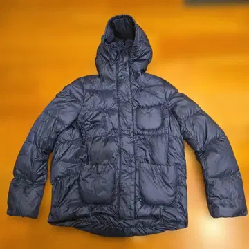 유니클로 UNIQLO +J 코쿤 다운 자켓 M 네이비