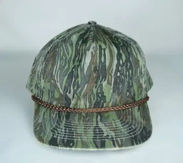 로프 달린 카모플라쥬 스냅백 캡 USA 구제 의류