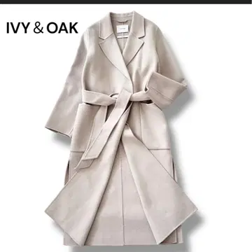 IVY & OAK 베이지 롱 리버 코트