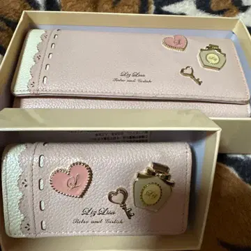 LIZLISA 장지갑 키케이스 2개 세트