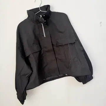 아프레트로 크롭 스탠드 숏 블루종 나일론