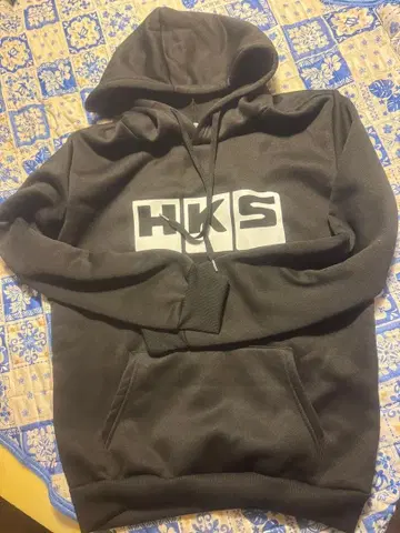 HKS 후드티 블랙