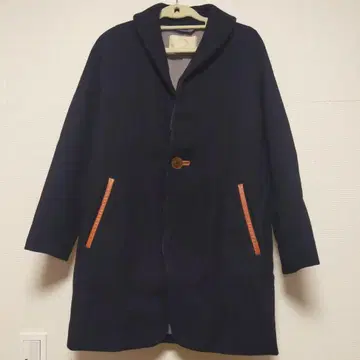 팔라스 팰리스 울 코트 네이비 사이즈 2 코쿤