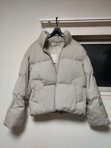 숏 기장 다운 자켓