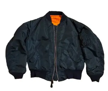 ALPHA INDUSTRIES 리버서블 MA-1 자켓 네이비