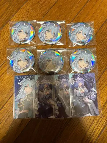 니지페스 2025 OVERTURE 캔뱃지 카드 엘리라 펜드라