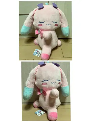 남코 한정판 비밀의 아이프리 포근포근 프렌드 프리토끼 2점