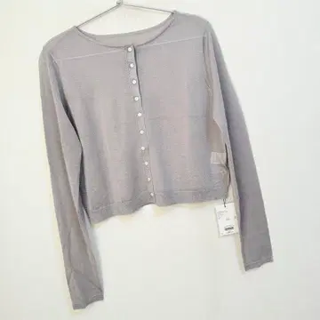 아파트바이 라메 시어 크루 가디건