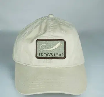 FROG'S LEAP 로고캡 RUTHERFORD 자수 베이지