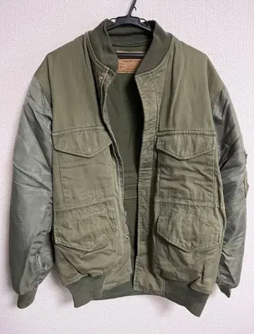 Re:VECTOR 밀리터리 자켓 올리브 드라브