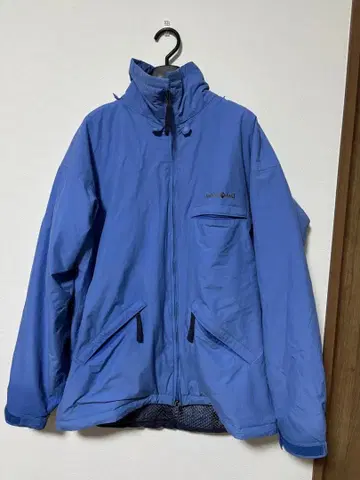 몽벨 충전솜 자켓 블루