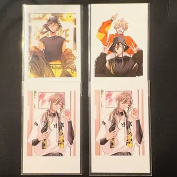 LIVE ARK HELIX 폴라로이드풍 트레이딩 카드 유스케 4장 세트