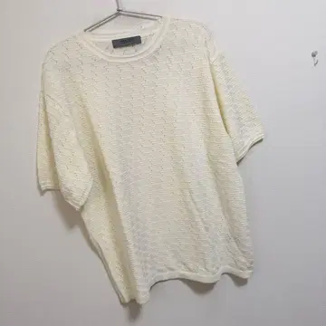 베이세이 스톡 시스루 니트 T셔츠