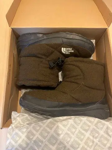 THE NORTH FACE 방수 브라운 부츠