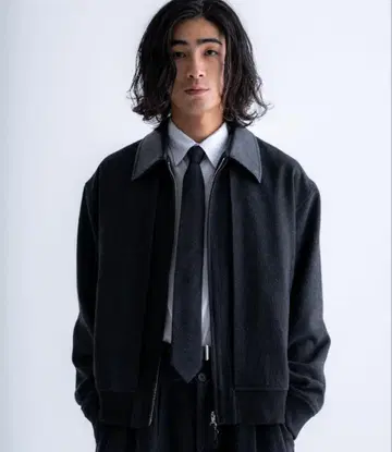 트위드 숏 블루종 sinss