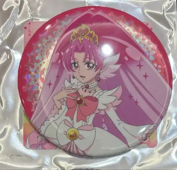 프린세스 프리큐어 10주년 메모리얼 홀로그램 캔뱃지 큐어 스칼렛