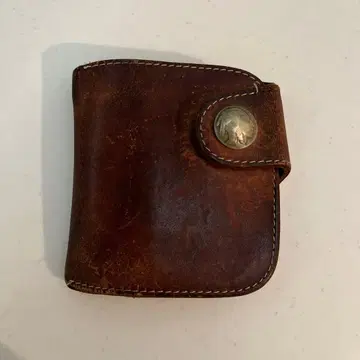 RED MOON 접이식 지갑 브라운