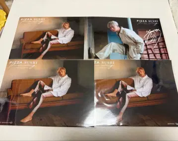 에구치 타쿠야 PIZZA SUSHI 브로마이드 4장