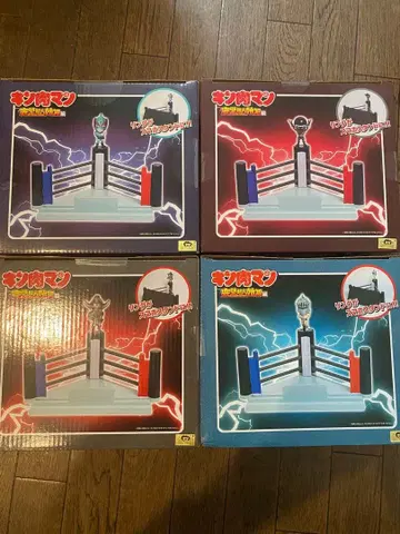 [4개 세트] 근육맨 완벽초인시조편 스마트폰 스탠드 미개봉 새상품