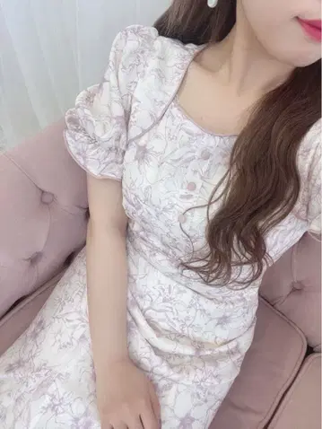 꽃무늬 머메이드 원피스 꽃무늬 원피스 evelyn 에블린