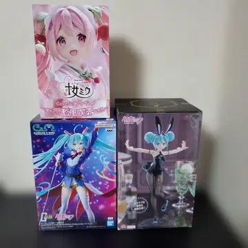 하츠네 미쿠 피규어 묶음 판매