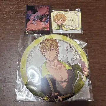 NU:카니발 케시 차레복권 캔뱃지 브로마이드 세트