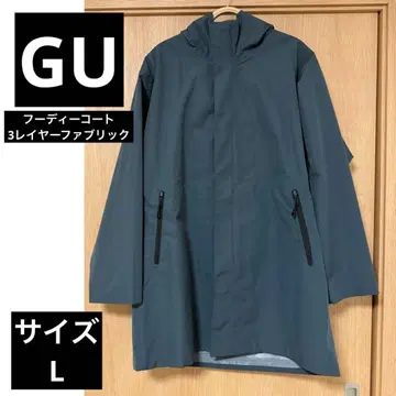 GU 남성용 후디 코트 고기능 방수 레인코트 마운틴 파카