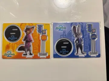 주토피아2 제일복권 G상 아크릴 스탠드 프롭스