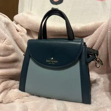 kate spade 블루 핸드백