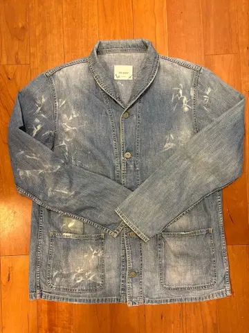 whiz limited 데님 자켓 L 숄카라 US NAVY