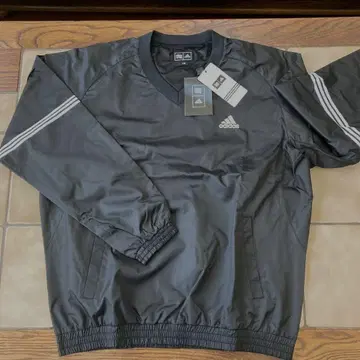 adidas 골프 윈드 블루종 L 블랙