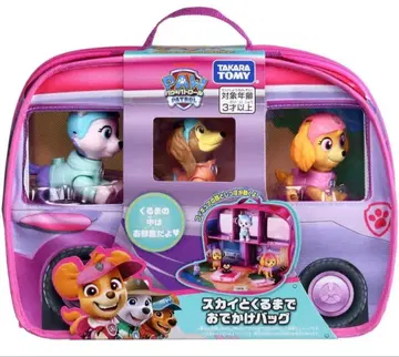 타카라토미 파우 패트롤 스카이와 차로 외출 백