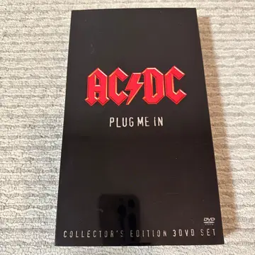 AC/DC PLUG ME IN 컬렉터즈 에디션 3DVD 세트