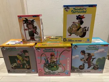 제일복권: 드래곤볼 SNAP COLLECTION 피규어 묶음 판매